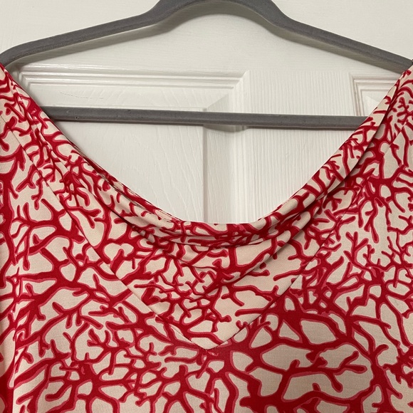 Milly coral print dress size 8 - Picture 5 of 9